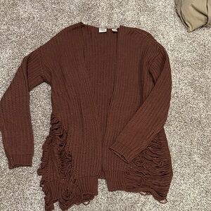 Brown Knit Sweater